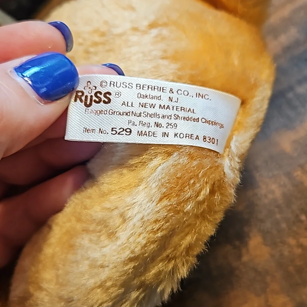 Russ Luv-Pets Lion "Richard" (1979) - Picture 5 of 9